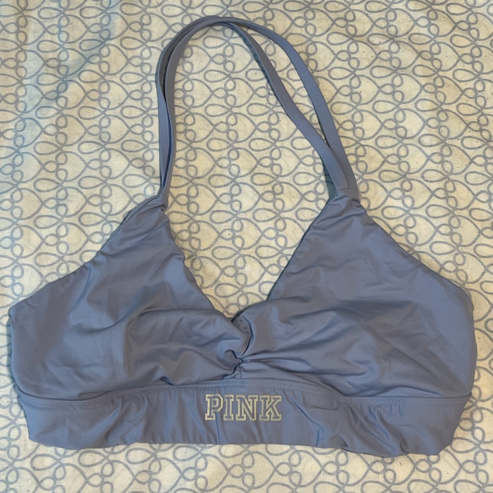 PINK Victoria's Secret Lavender Ribbed Bralette